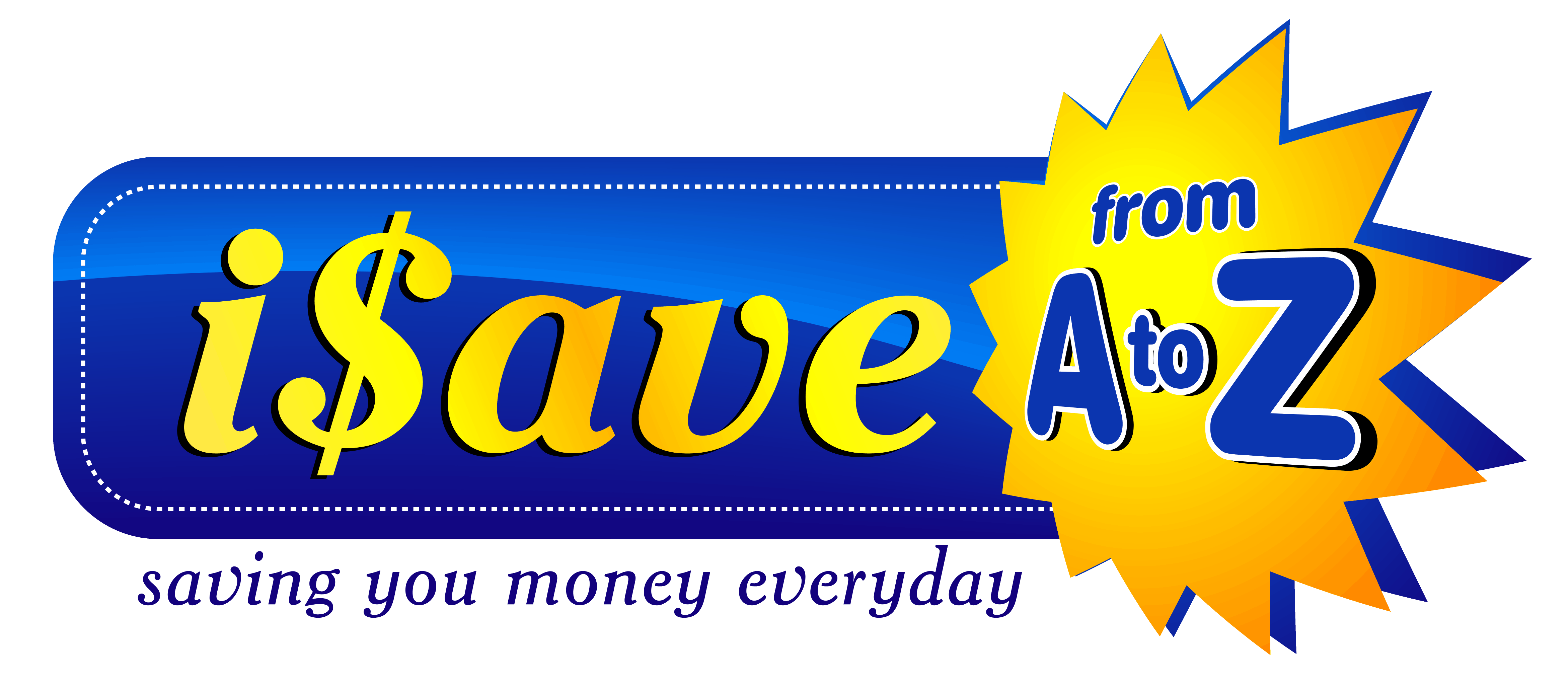 iSaveA2Z.com  Saving you money everyday!