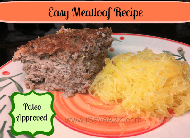 Paleo Meatloaf Recipe
