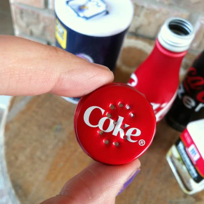 Coke salt and pepper shakers craft idea