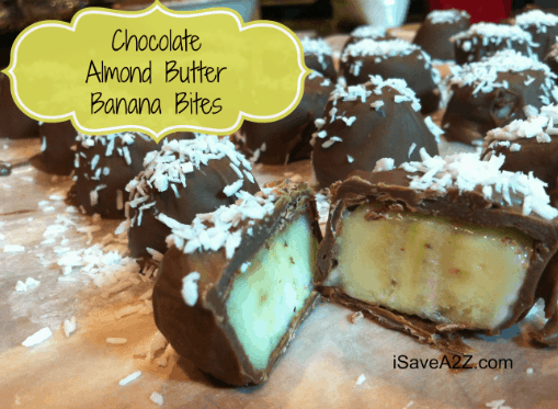 Chocolate Peanut Butter Banana Bites Recipe