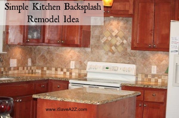 Simple Kitchen Backsplash Remodel Idea
