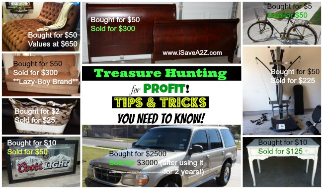Treasure Hunting for Profit