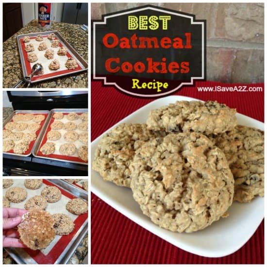Best Oatmeal Cookies Recipe EVER!