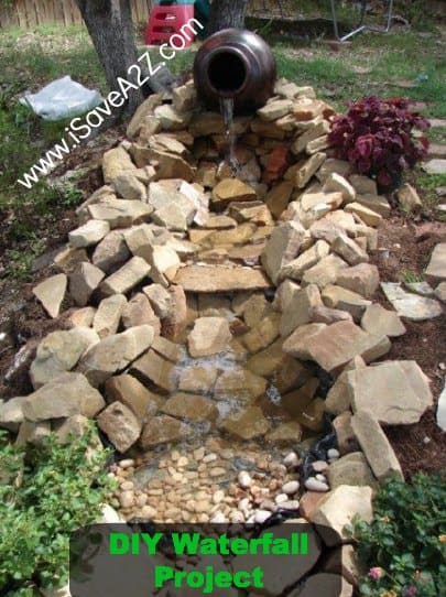 DIY Easy Backyard Pond Design Idea - iSaveA2Z.com