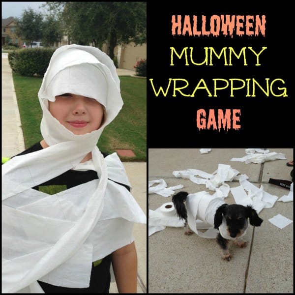 Halloween Mummy Wrapping Game