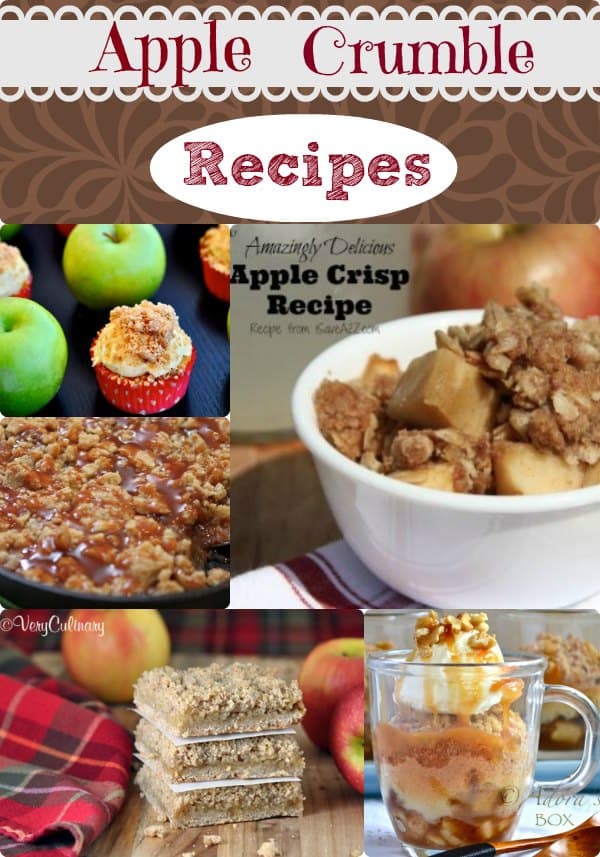 apple crumble recipes