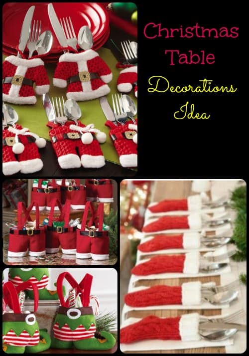 Christmas Table Decorations Idea