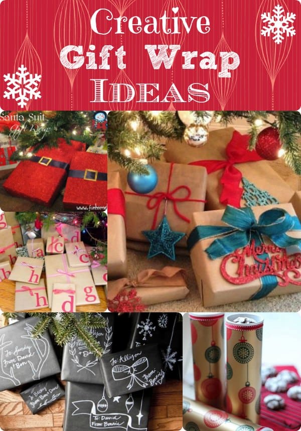 Crceative Gift Wrap Ideas