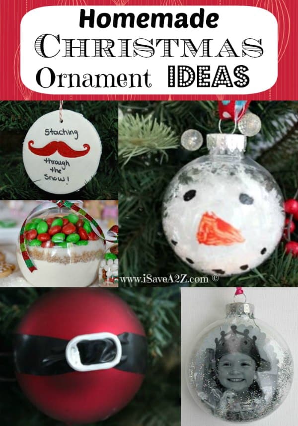 Homemade Christmas Ornament Ideas