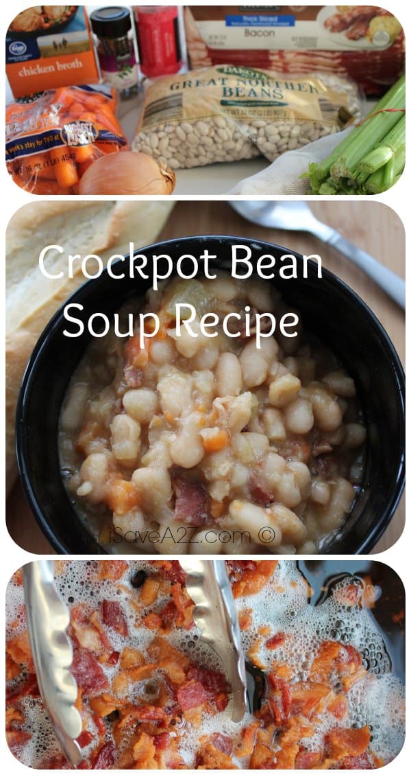 Crockpot Bean Soup Recipe