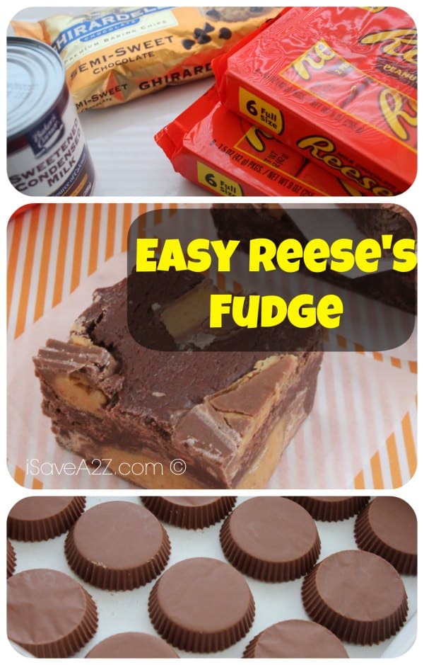 Easy Reese's fudge recipe