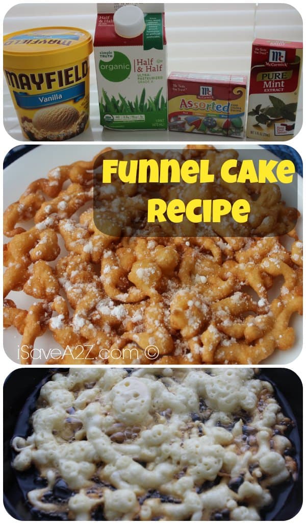 Funnel Cake Recipe - iSaveA2Z.com