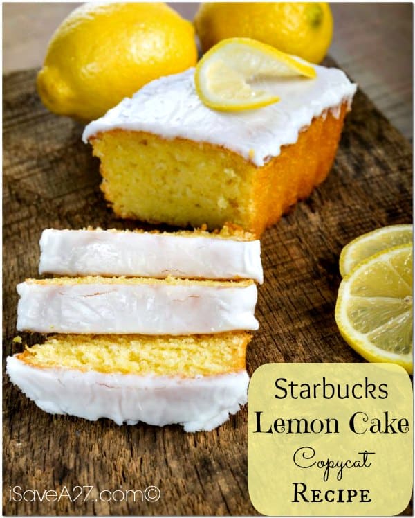 Starbucks Lemon Cake Copycat Recipe