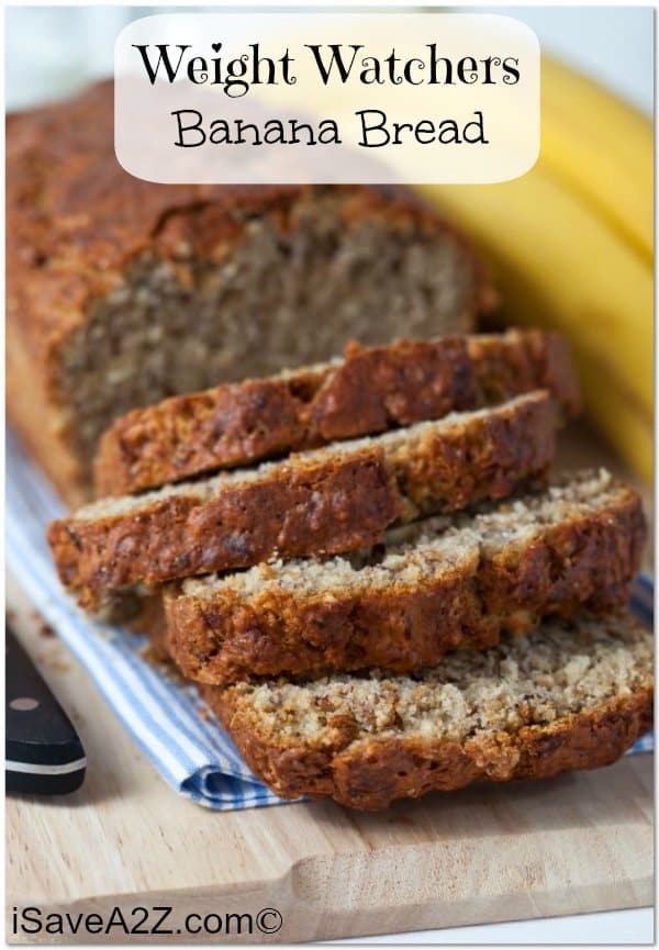 Weight Watchers Banana Bread Recipe - 4 points per serving!