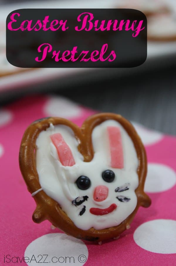 Easter bunny Pretzels