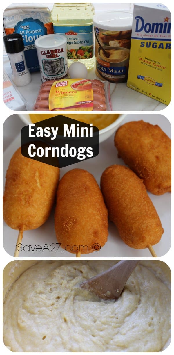 Easy Mini Corn dogs