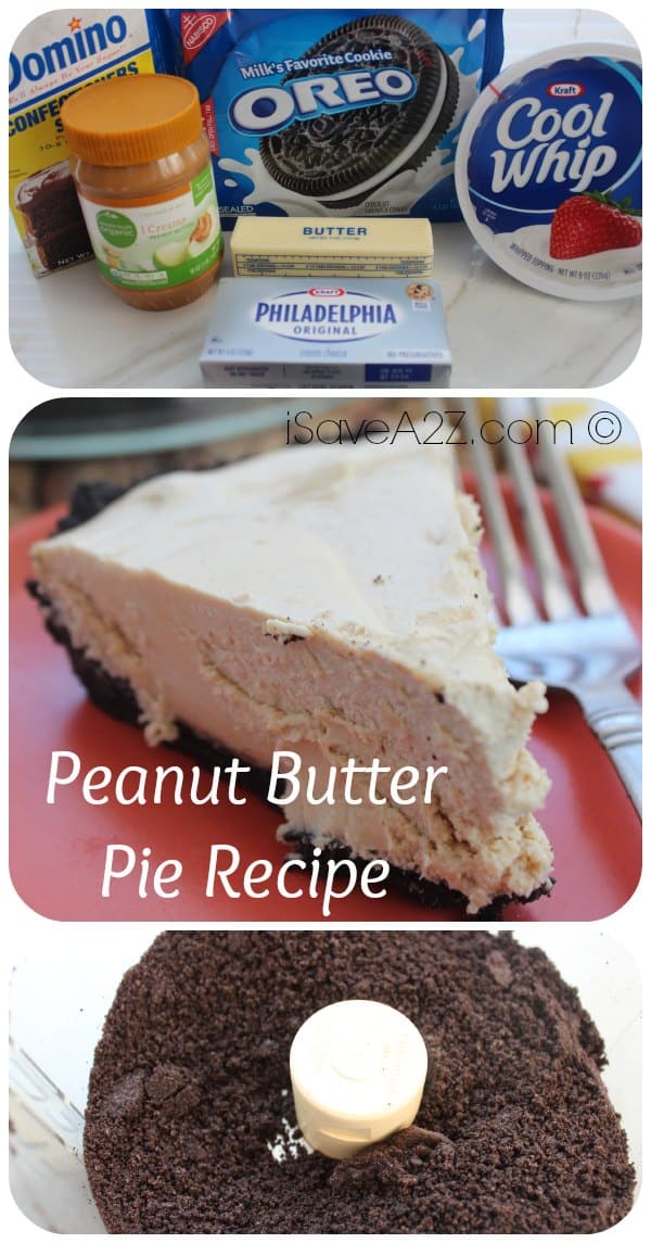 Peanut Butter Pie Recipe