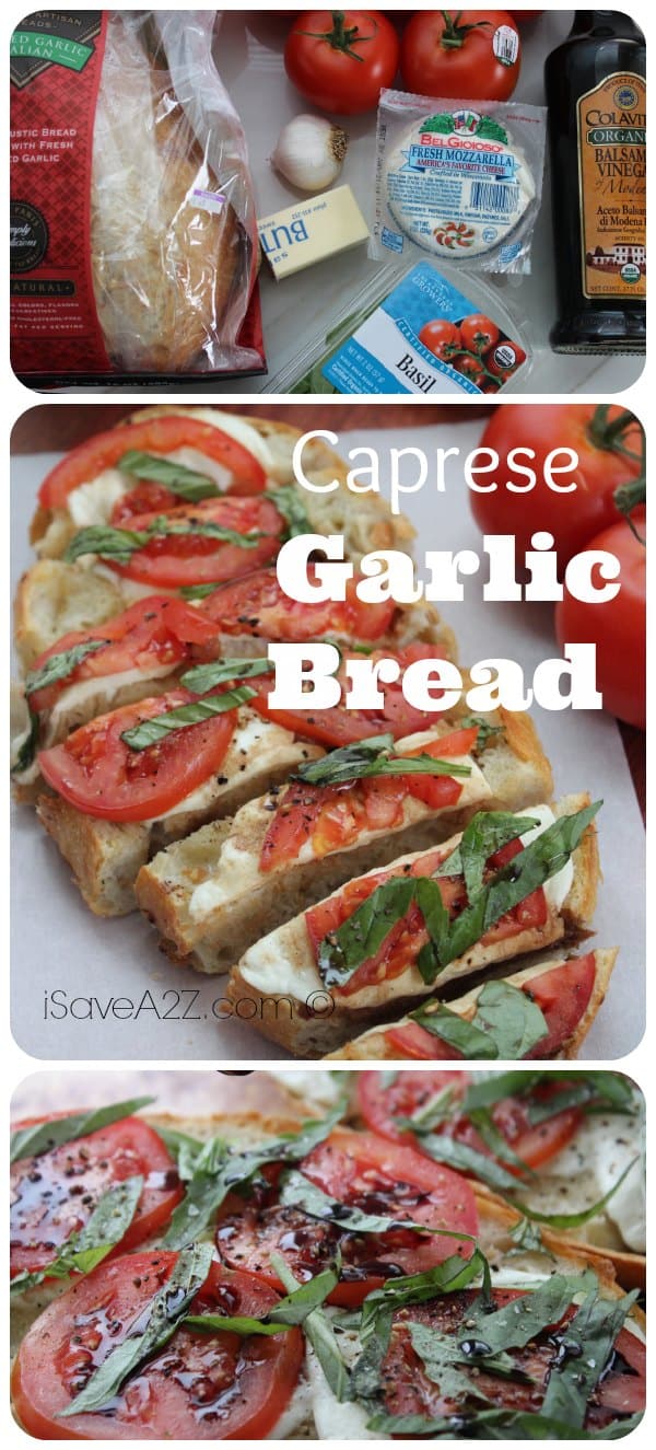 Caprese Garlic Bread