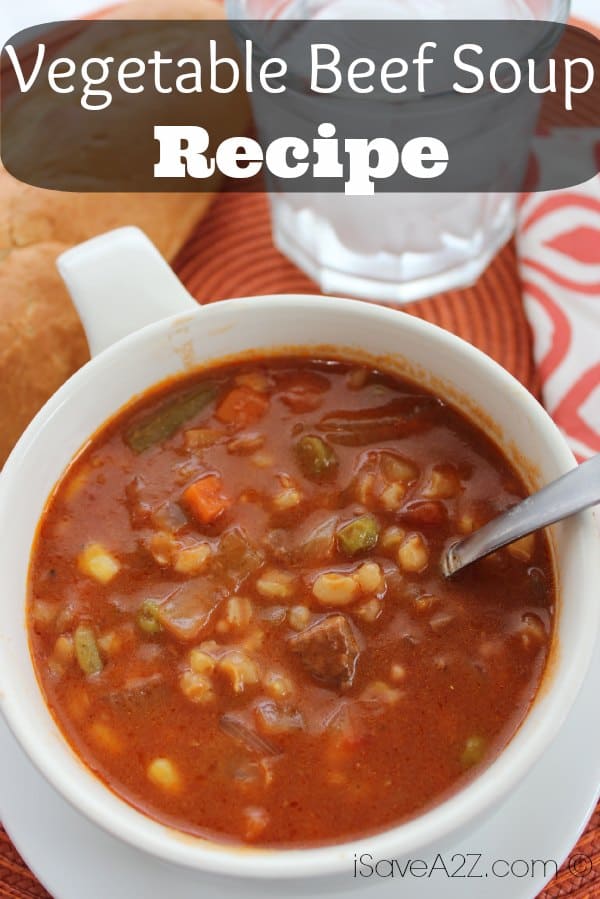 Vegetable Beef Soup Recipe