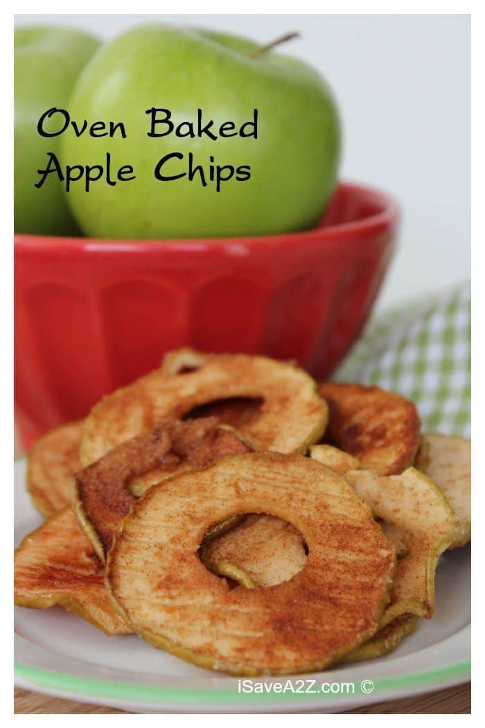Oven Baked Cinnamon Apple Chips Recipe
