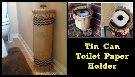 FB Tin Can Toilet Paper Holder Project Idea