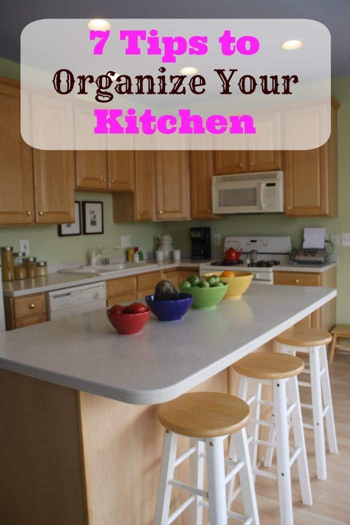 7 Tips to Organize Your Kitchen