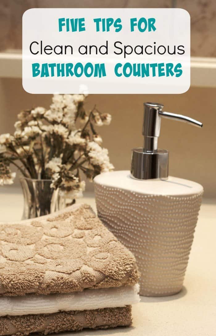 bathroom counters