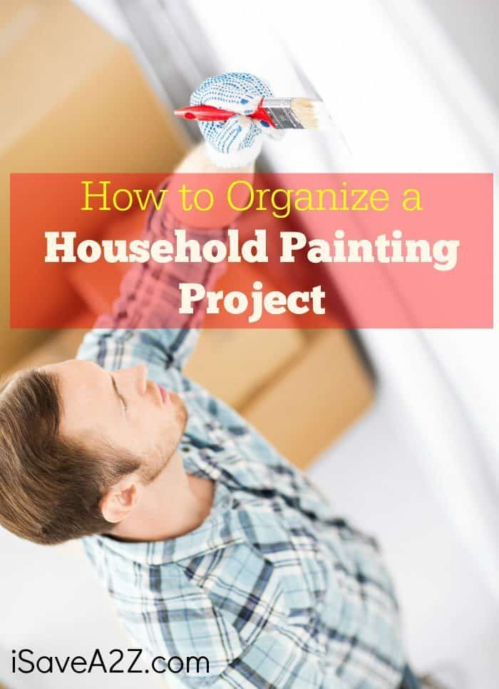 How to Organize a Household Painting Project