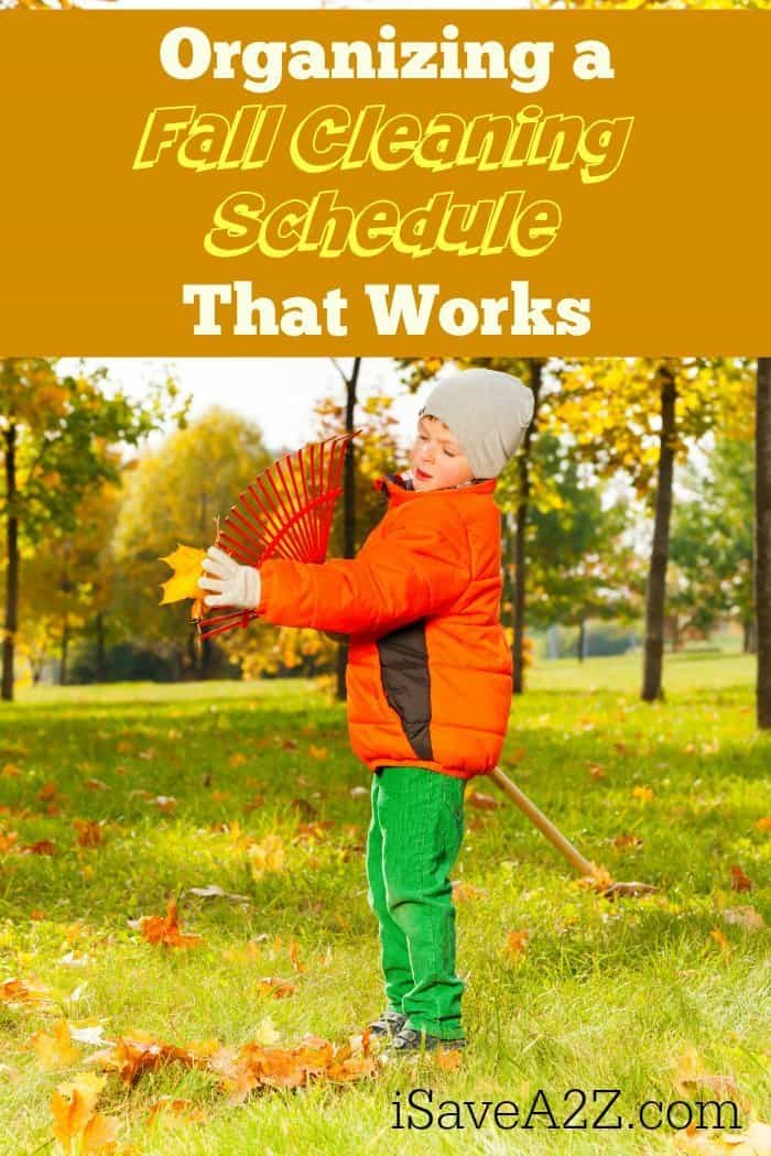 Organizing a Fall Cleaning Schedule That Works