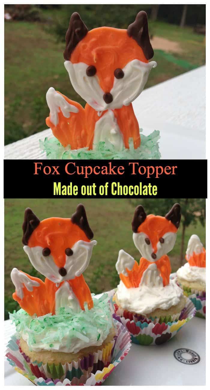 Fox Cupcake Topper