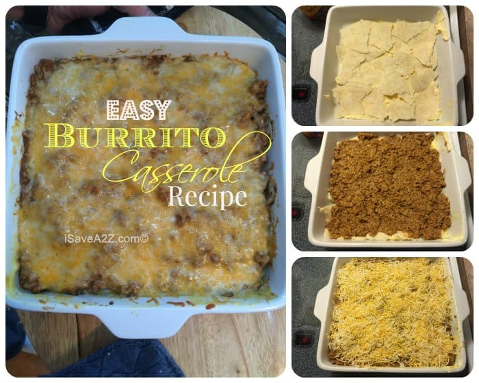 Easy Burrito Casserole Recipe