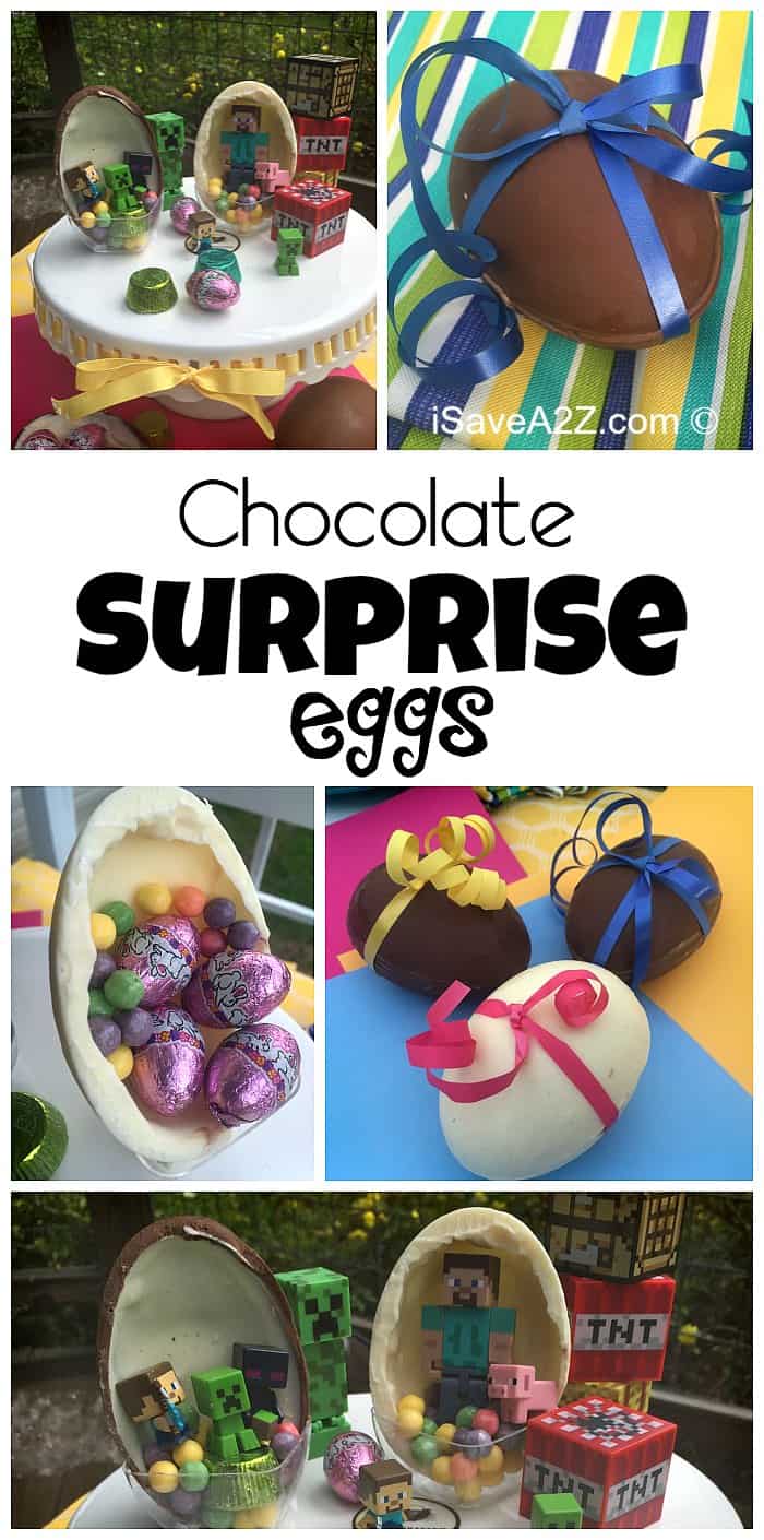 Homemade Chocolate Surprise Eggs