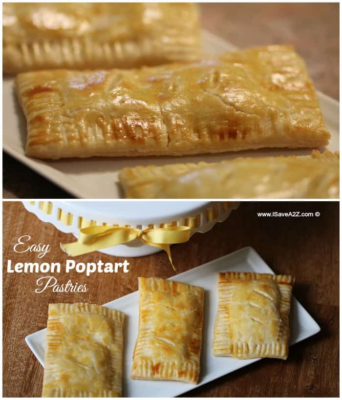 Easy Lemon Poptart Pastries