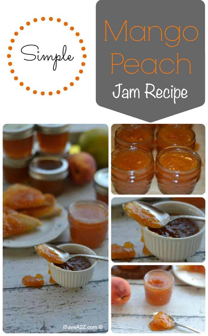 Easy Mango Peach Jam Recipe