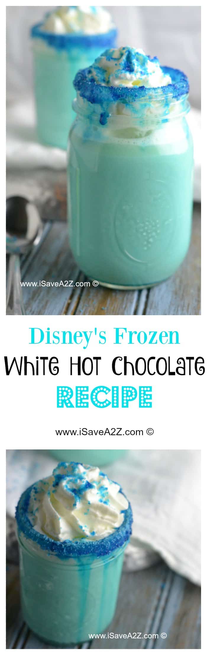 Disney's Frozen White Hot Chocolate Recipe