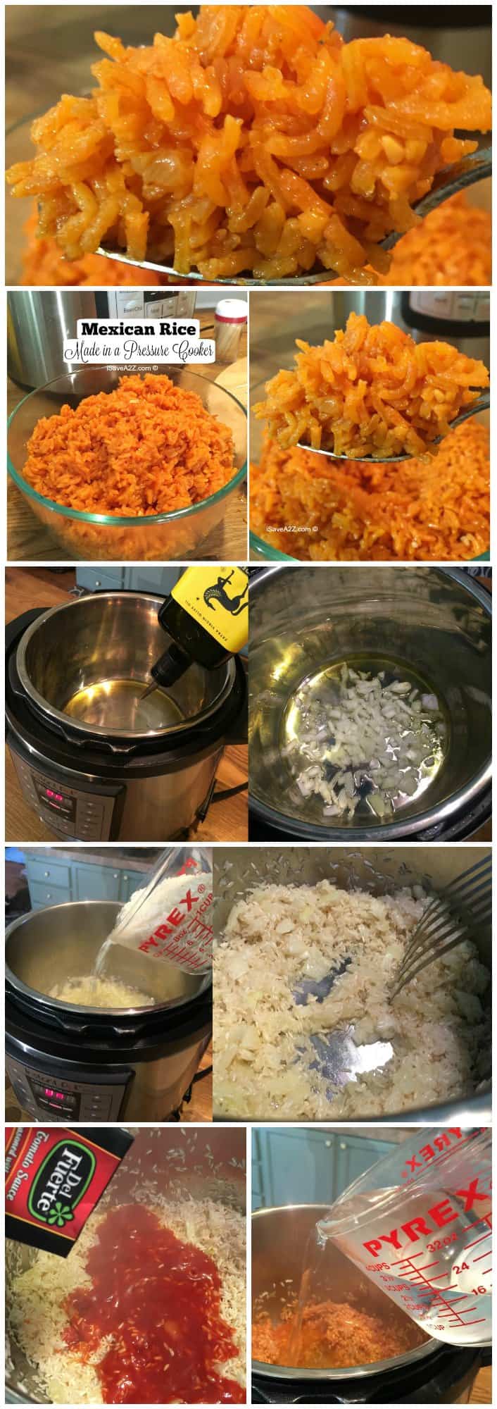 Pressure Cooker Recipe for Mexican Rice