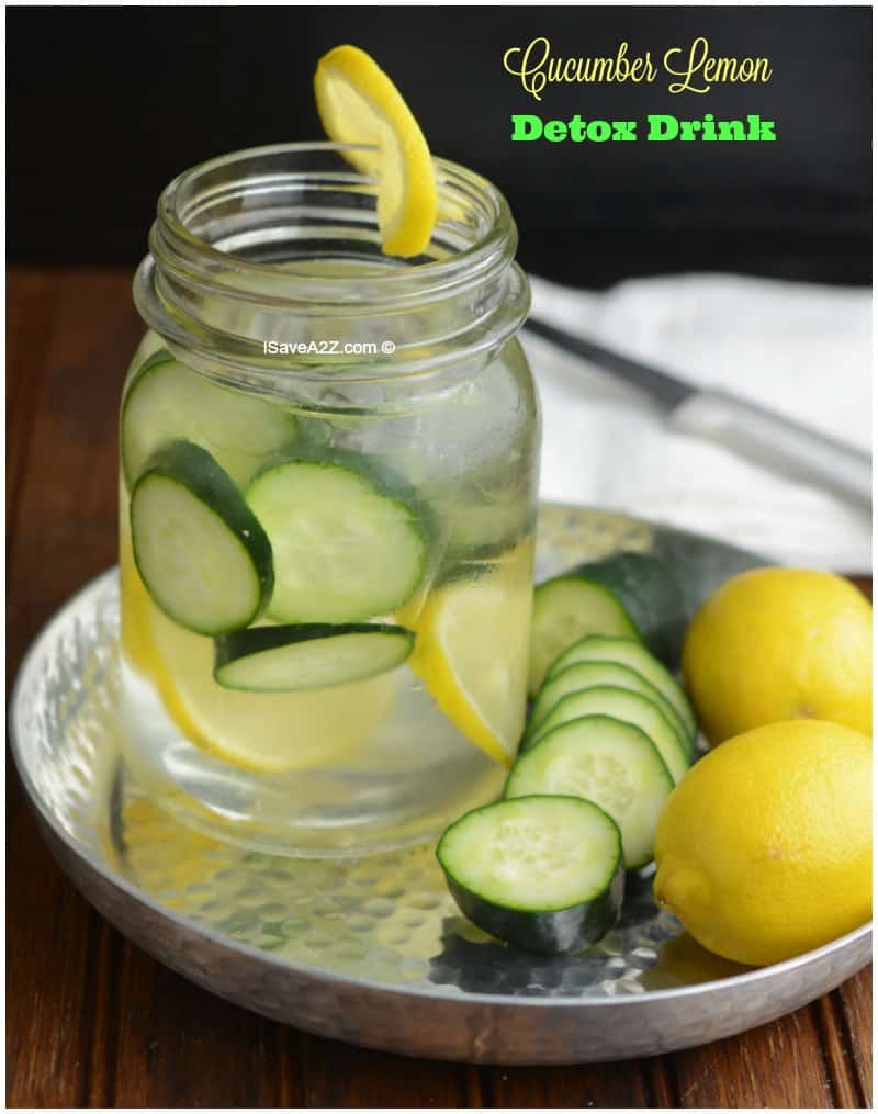 Cucumber Lemon Detox Drink