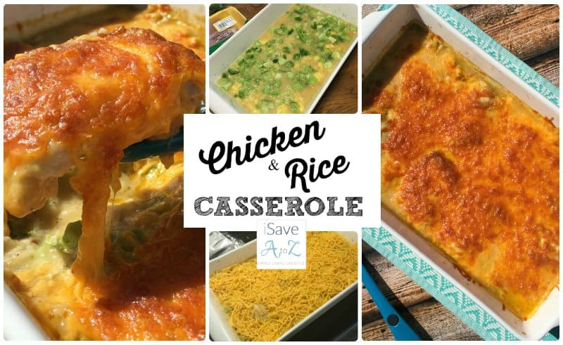 Easy Chicken and Rice Casserole with Broccoli