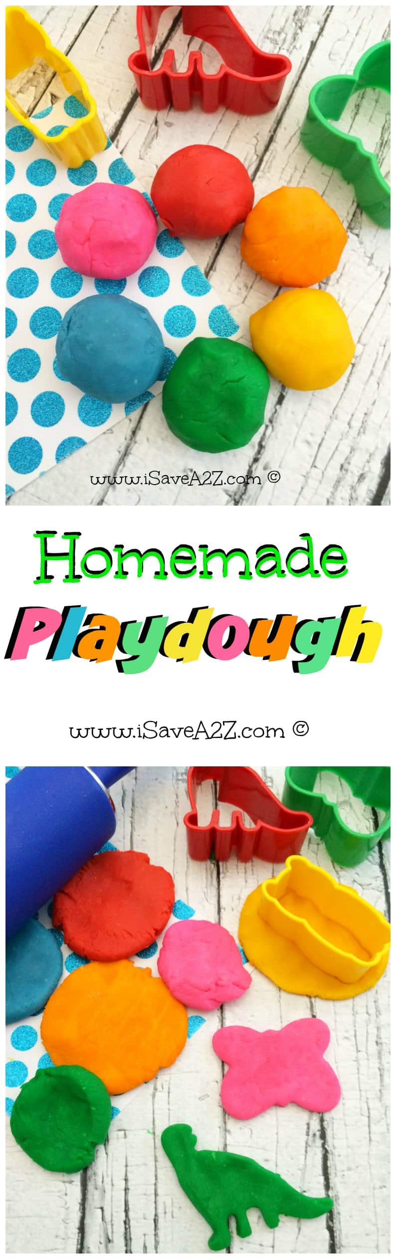 Homemade Playdough Recipe 