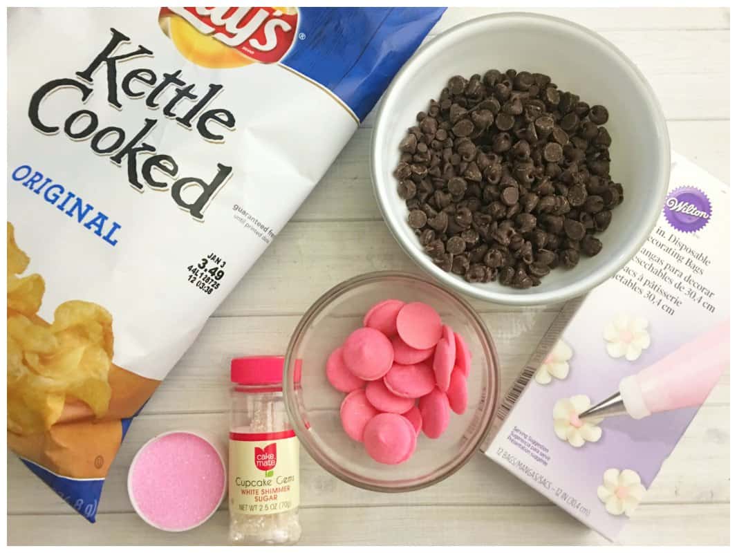 Chocolate Dipped Potato Chips Instructions