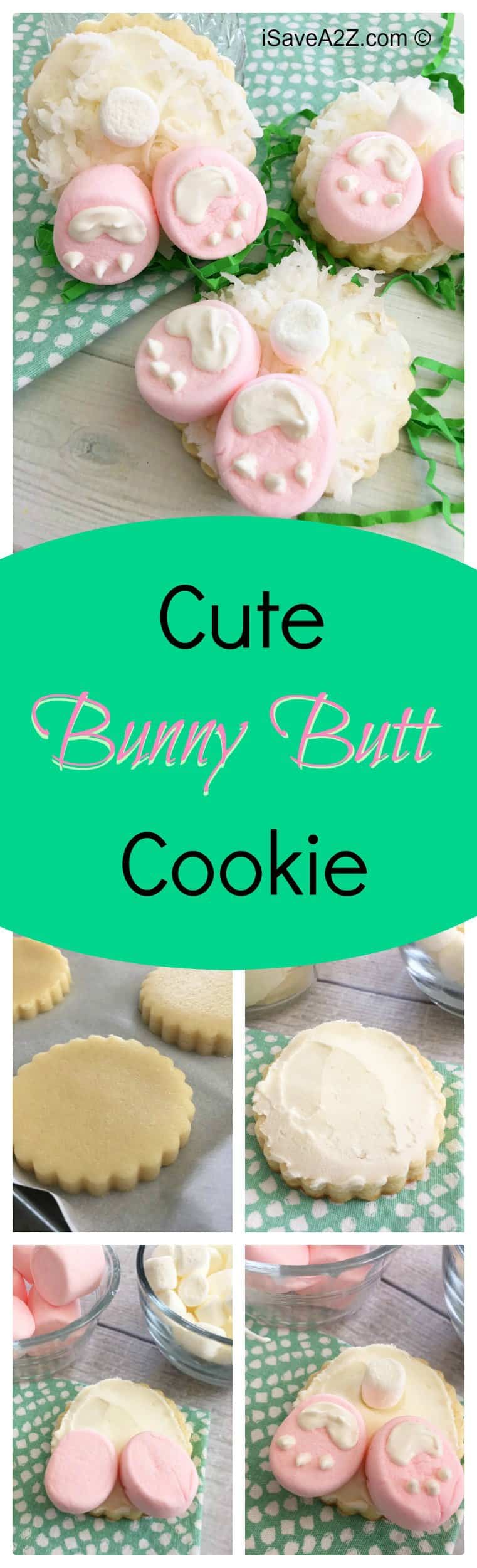 Easy Bunny Butt Cookie Recipe