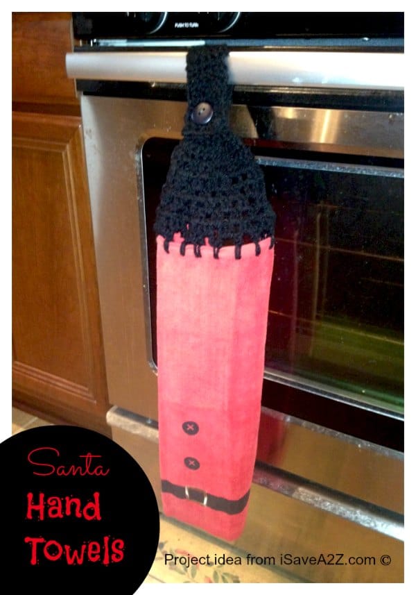 Santa Hand Towels