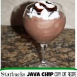 My Own Copy Cat Recipe for a Starbucks Java Chip – Double Chocolate Chip Frappuccino!