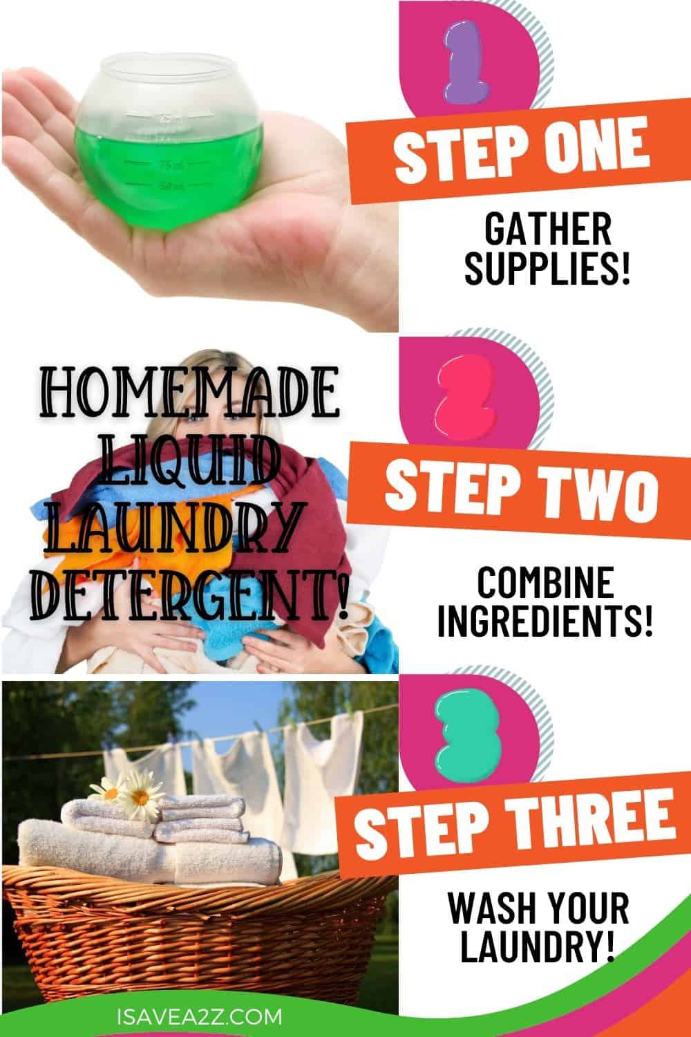 Homemade Liquid Laundry Detergent!