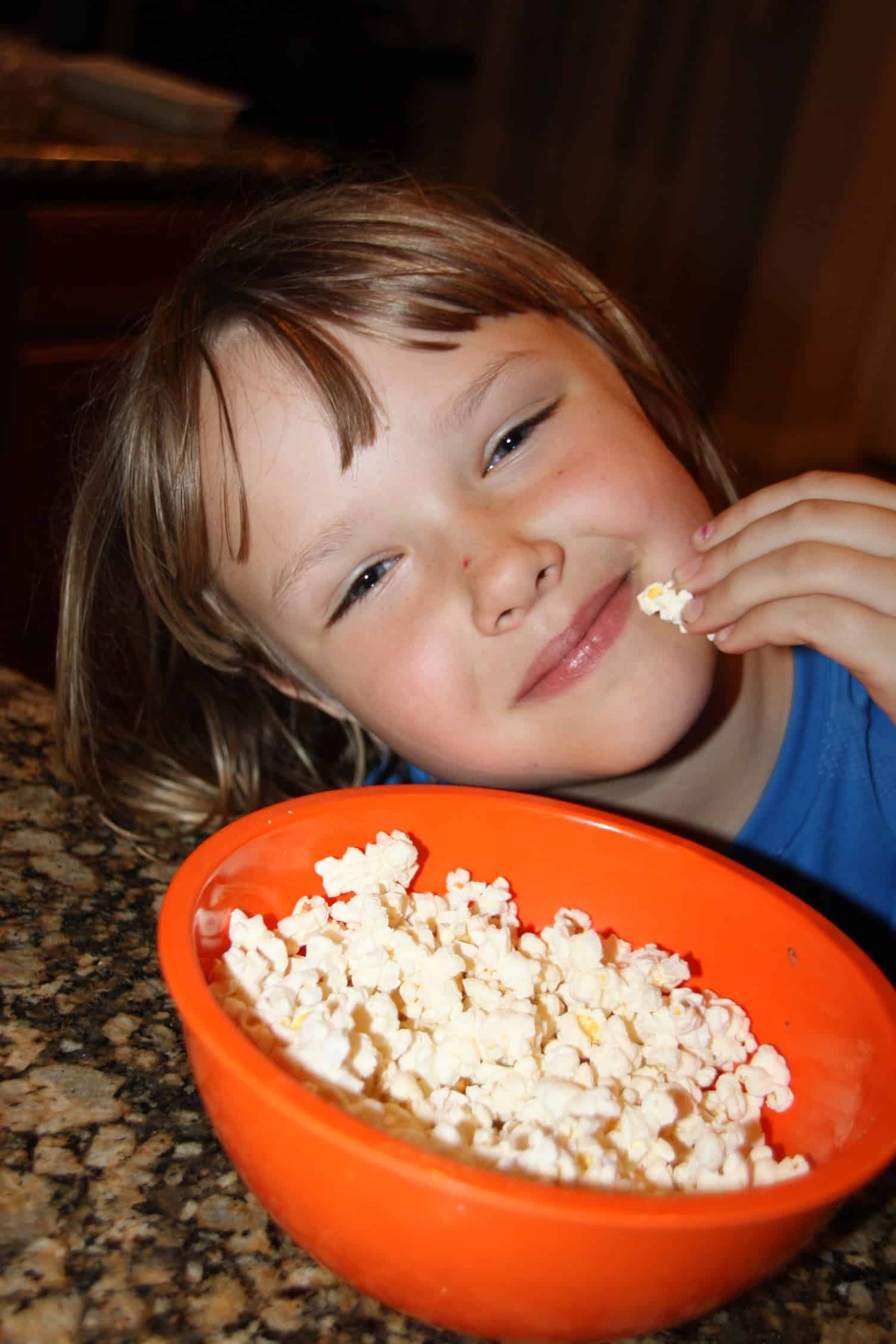 Homemade Microwave Popcorn!  (Movie Theater Secret ingredient included!)