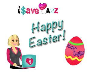 Happy Easter iSavers!!!