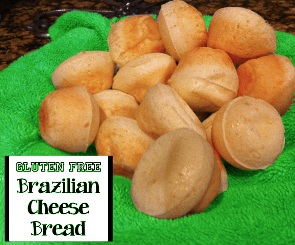 Gluten Free EASY Brazilian Cheese Bread Muffins Recipe!  Super YUMMY!!!