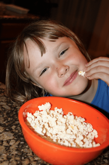 Homemade Microwavable Popcorn