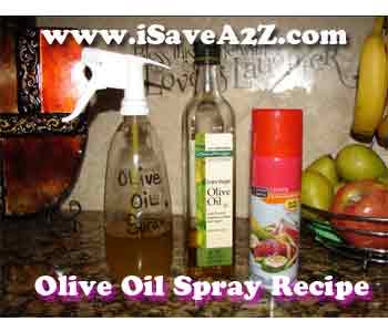 Homemade Olive Oil Spray Recipe