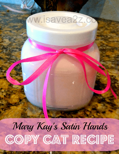 Mary Kay's Satin Hands Copycat Recipe